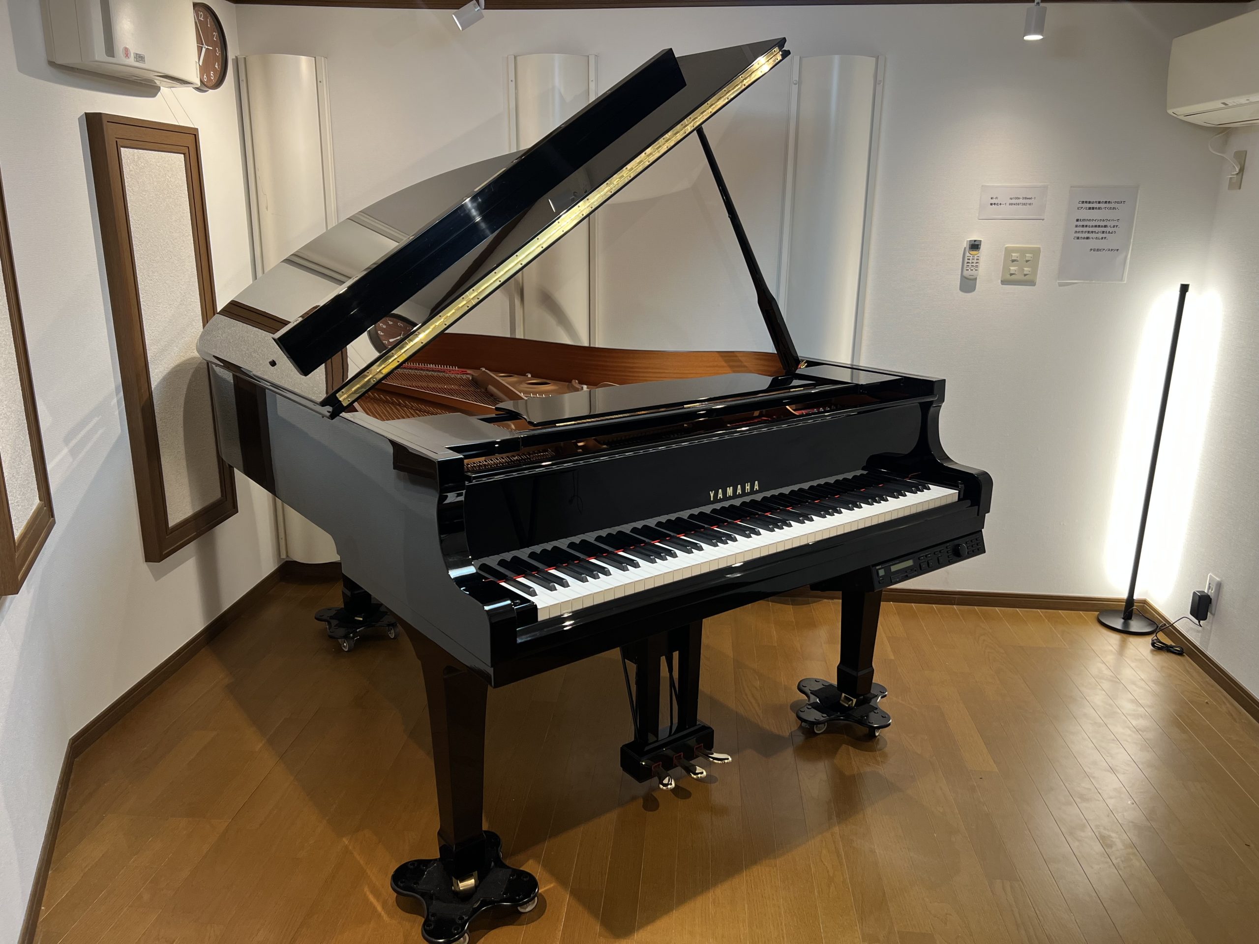 夕日丘レッスンスタジオの第2スタジオ